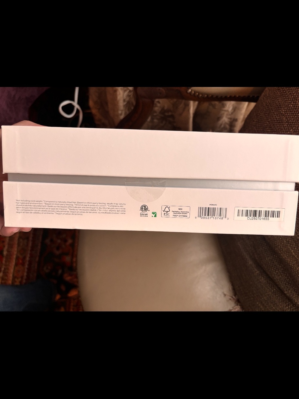 NEURO DRY FOLDING PROFESSIONAL DUAL VOLTAGE HAIR DRYER - Picture 8 of 9